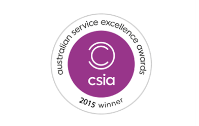 2015 CSIA Australian service of excellence awards